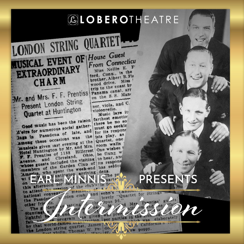 1926: Onstage on this Date