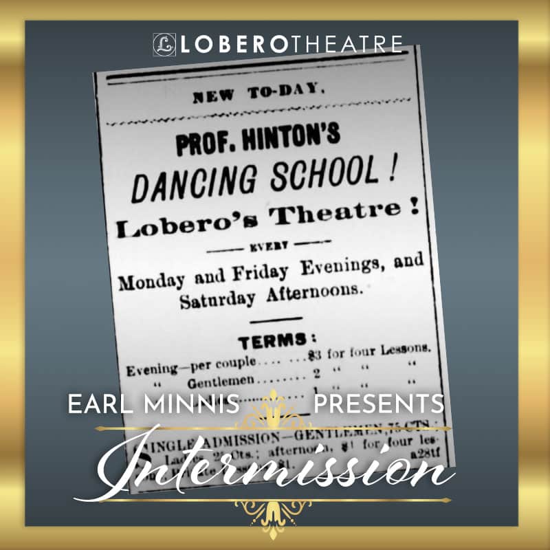 1885: Onstage on this Date
