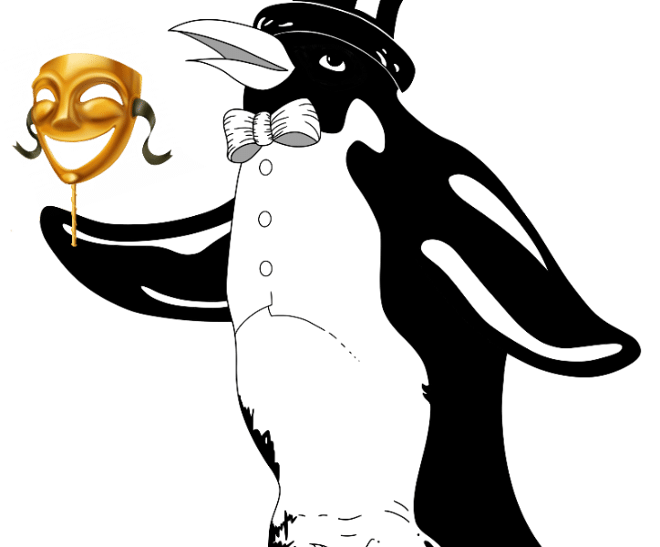 Fleetwood Mask Penguins Theater Mask L
