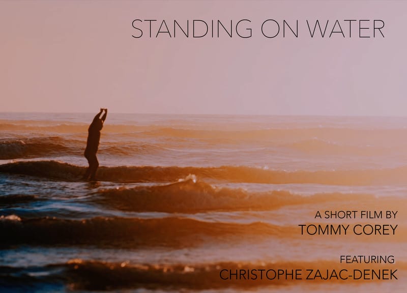 Standing on Water Poster