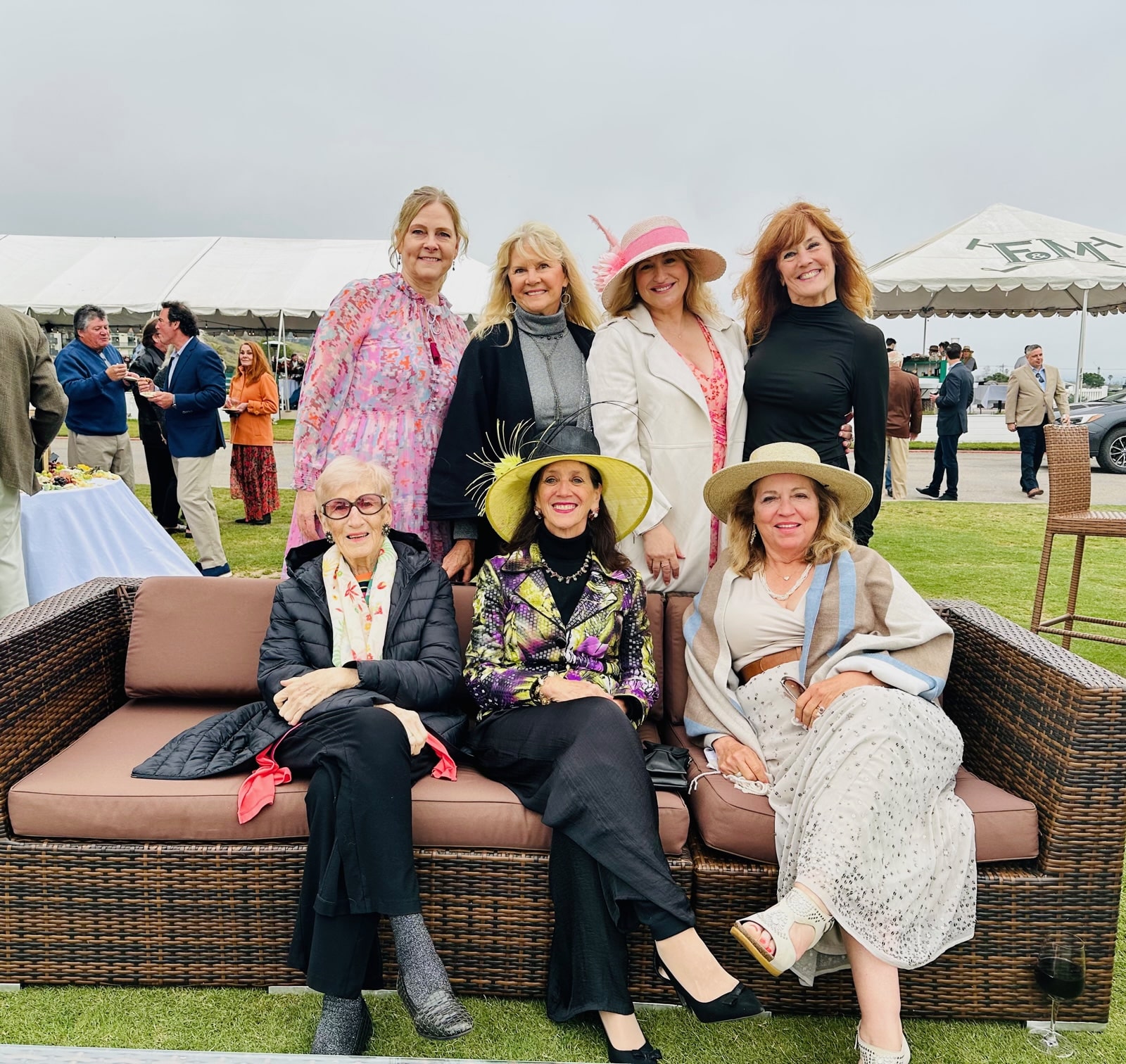 Joan Crossland, Susan Tarlow, Anne Wilde, Mindy Denson, Maribel Jarchow, Annie Williams, Cynthia Glist