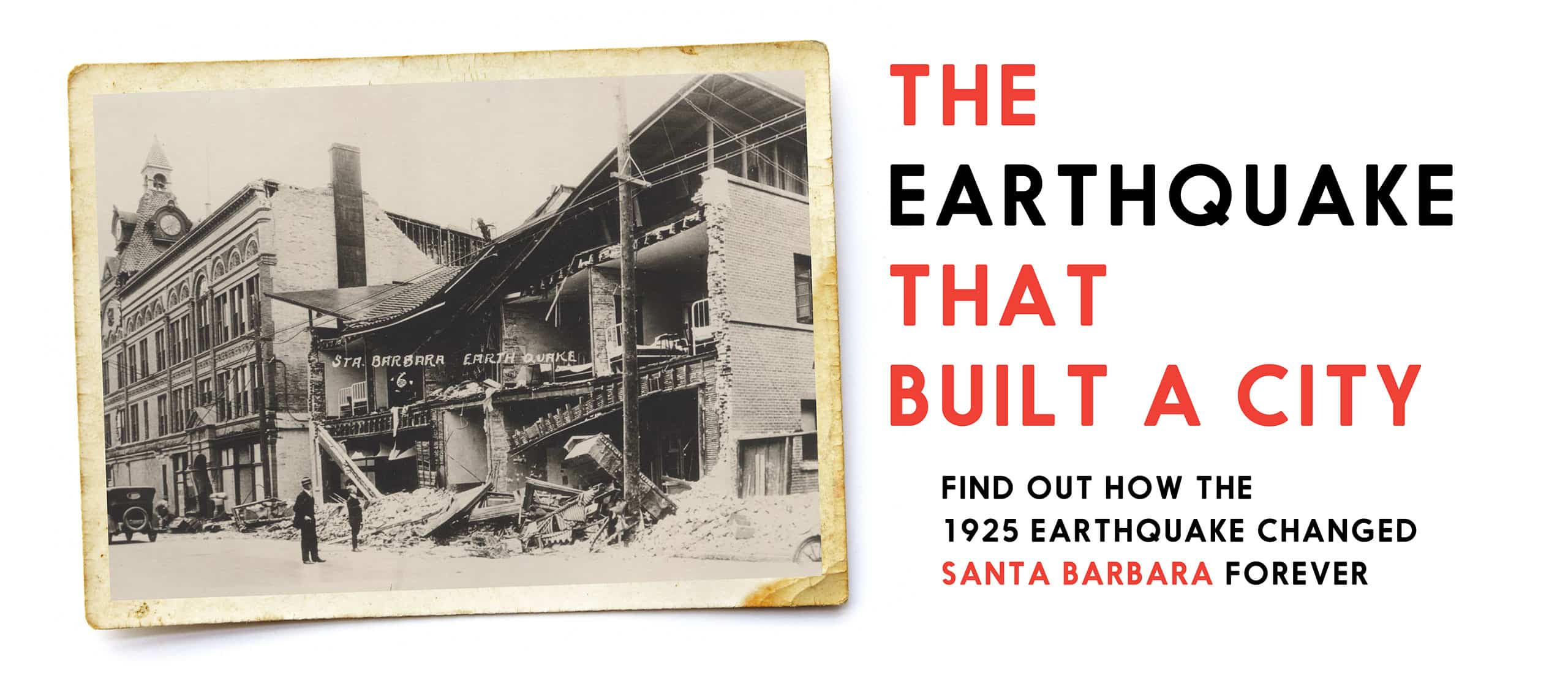 The Earthquake That Built a City