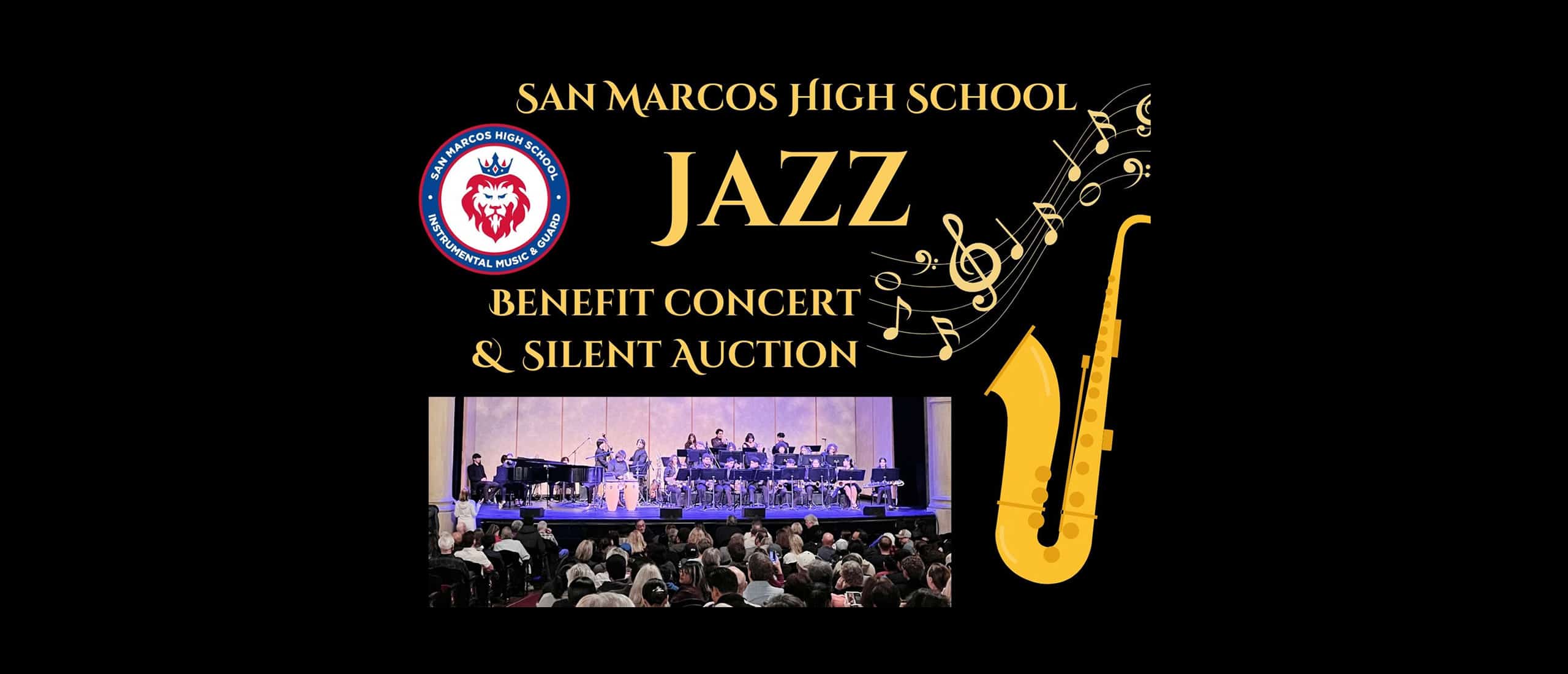 San Marcos Jazz Band Benefit Concert